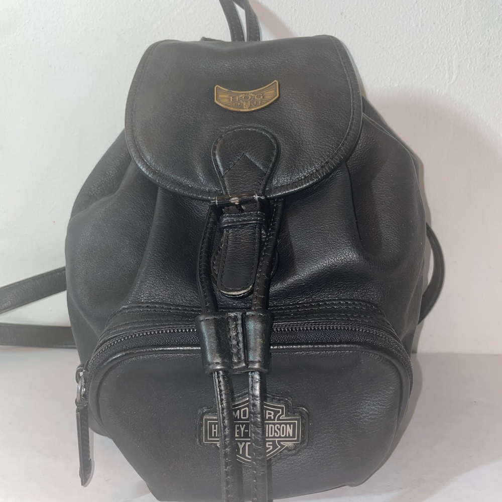 Harley Davidson Backpack Women Y2K Era